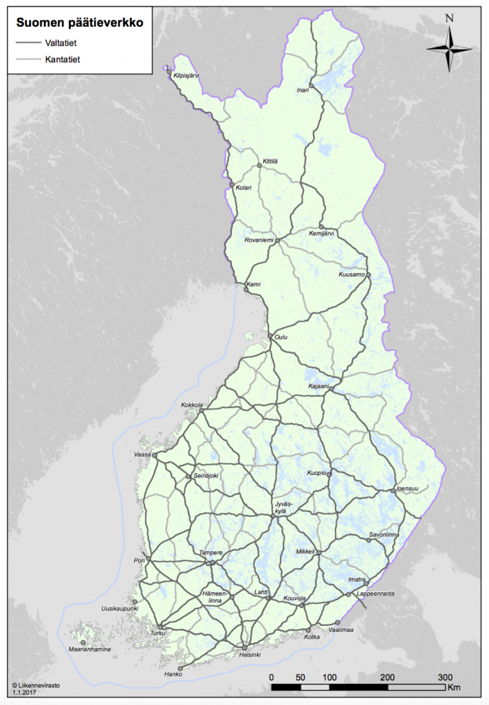 Suomen tieverkko – Logistiikan Maailma